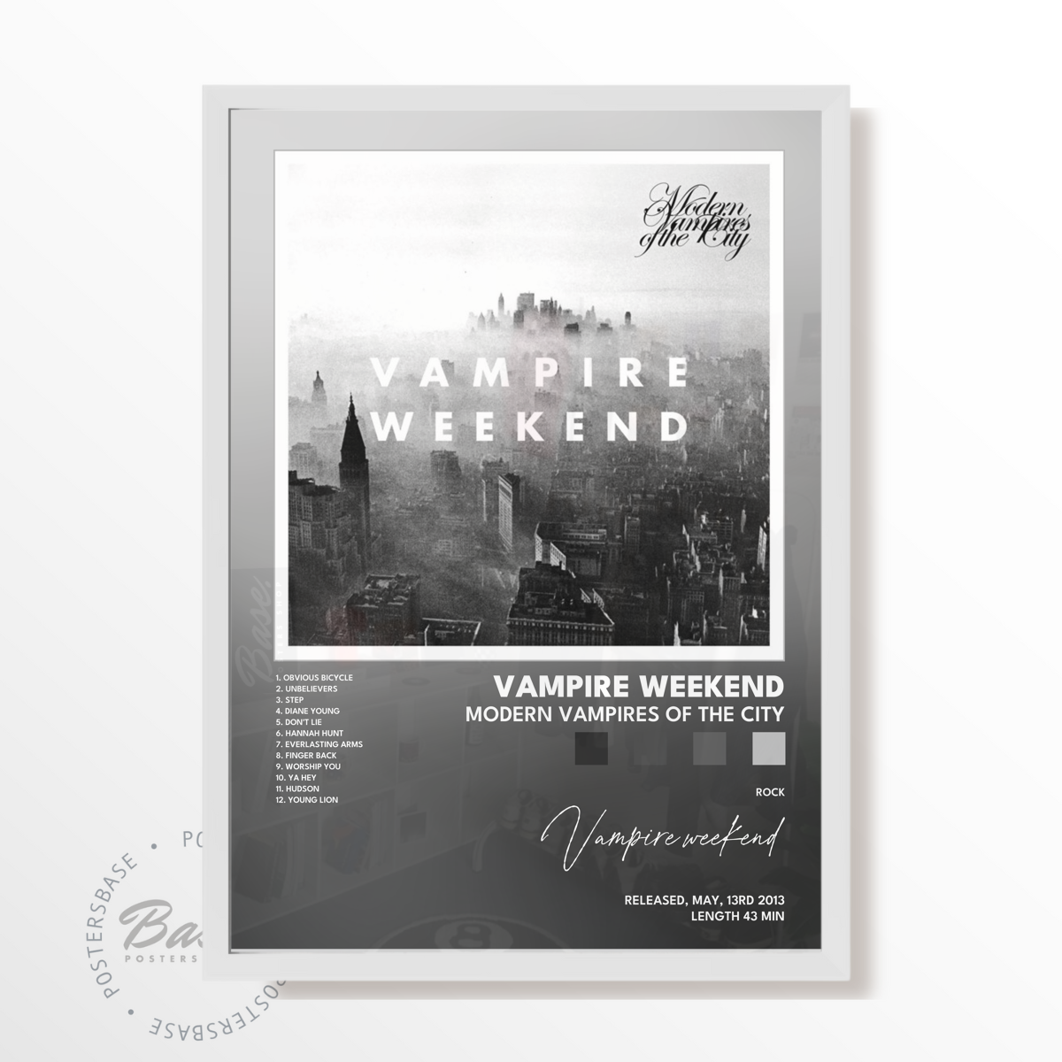 vampire weekend Modern Vampires of the City poster