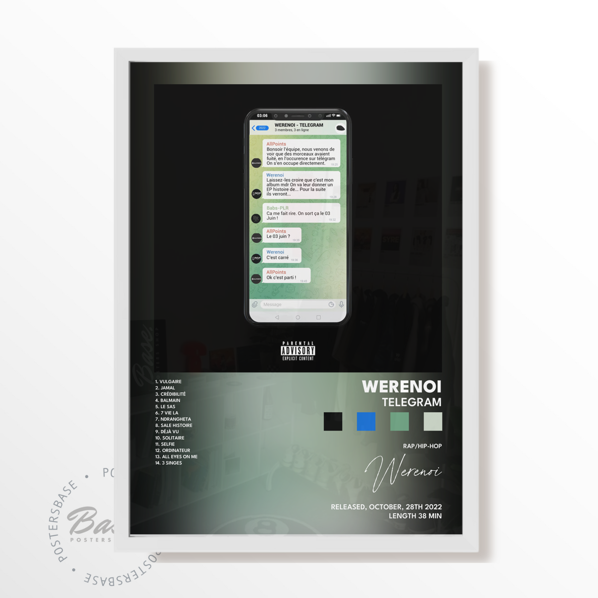 werenoi Telegram poster