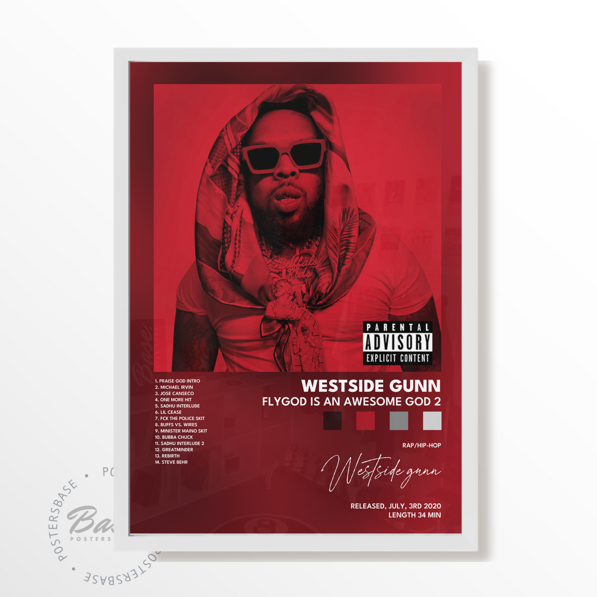 westside gunn Flygod Is An Awesome God 2 poster