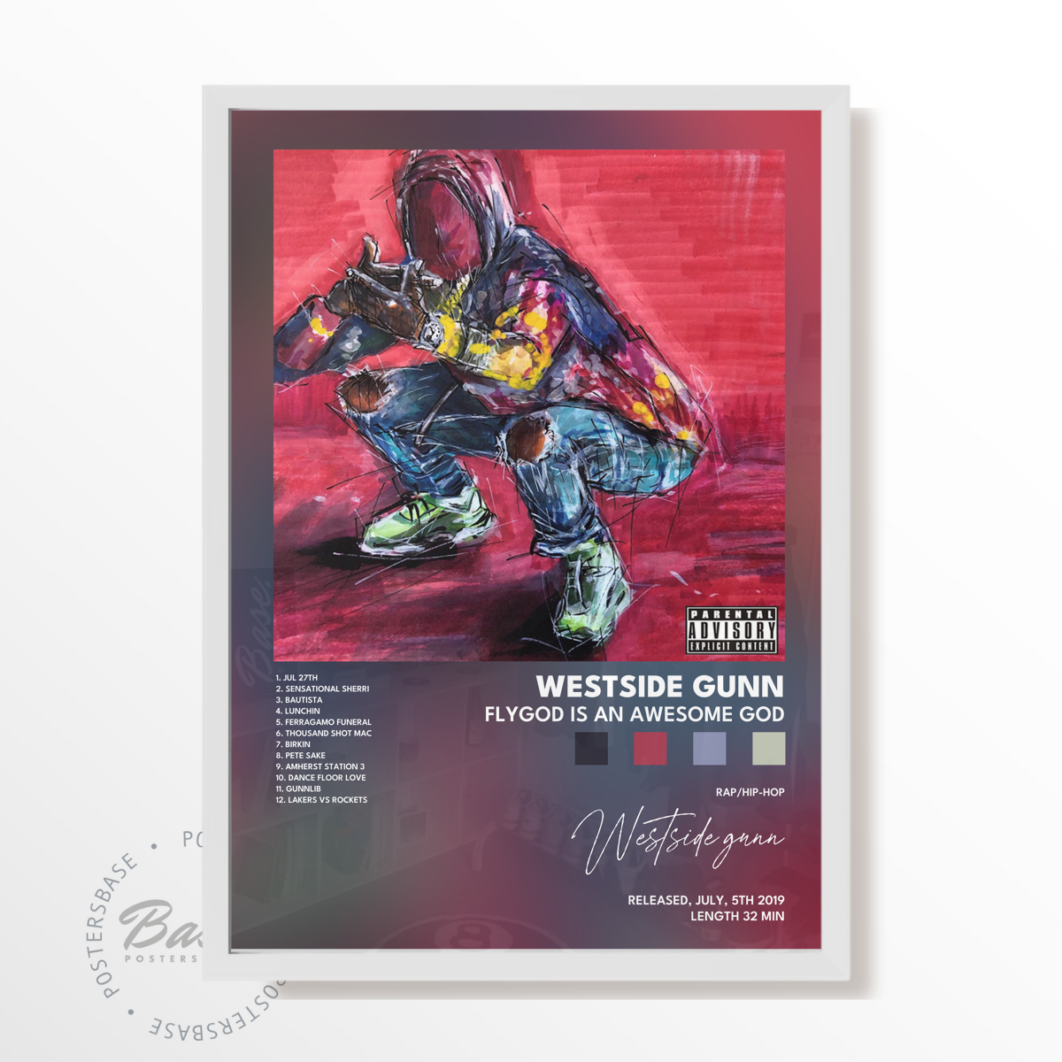 westside gunn Flygod Is An Awesome God poster