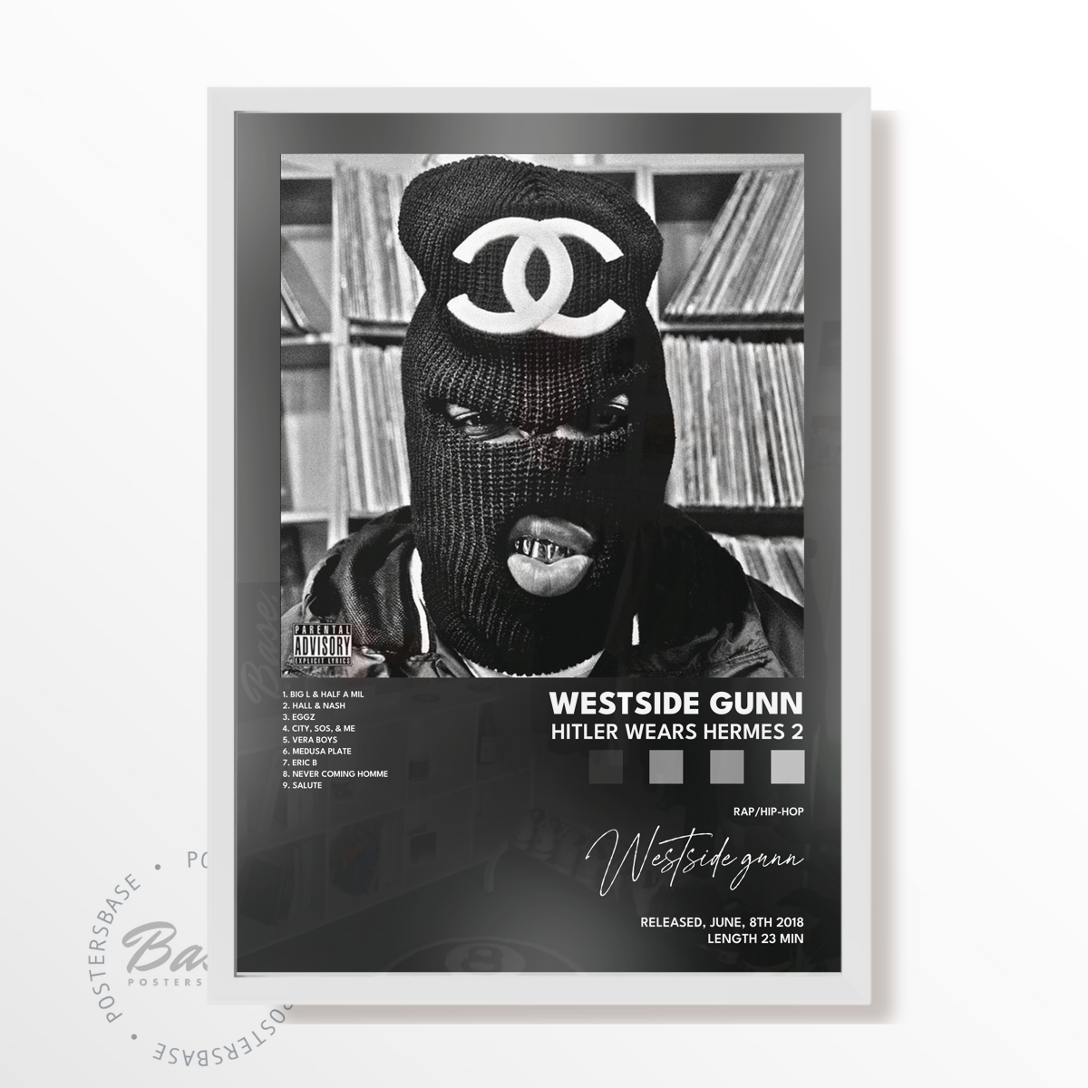 westside gunn Hitler Wears Hermes 2 poster