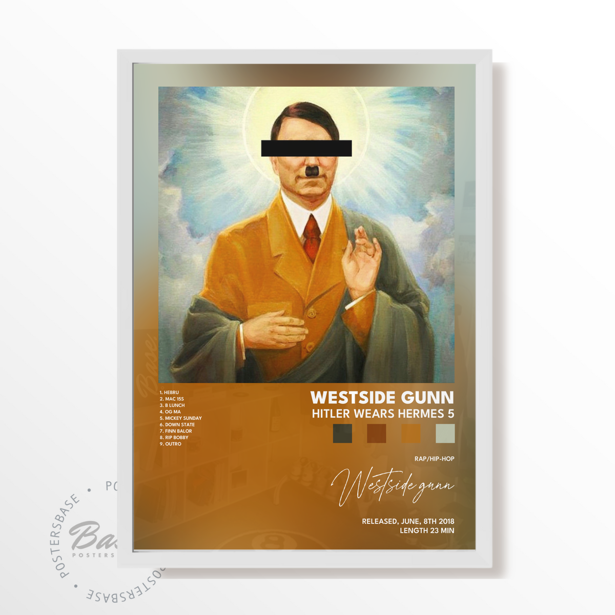 westside gunn Hitler Wears Hermes 5 poster