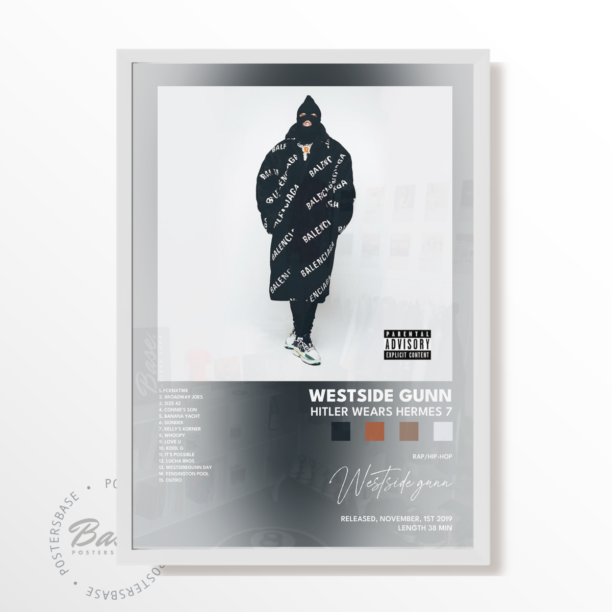 westside gunn Hitler Wears Hermes 7 poster