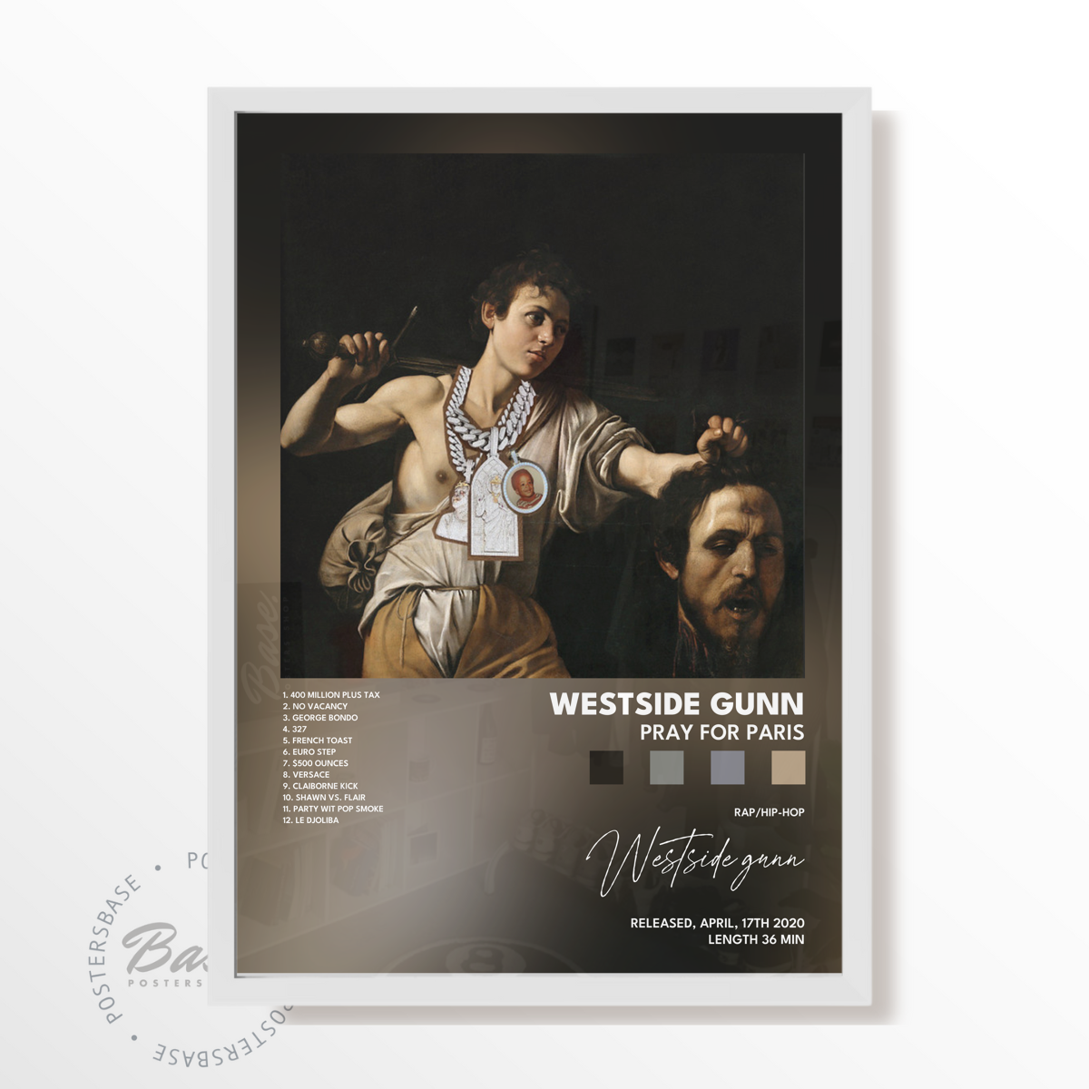 westside gunn Pray for Paris poster