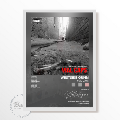 westside gunn Vial Caps poster