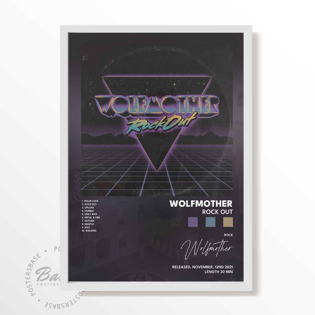 wolfmother Rock Out poster