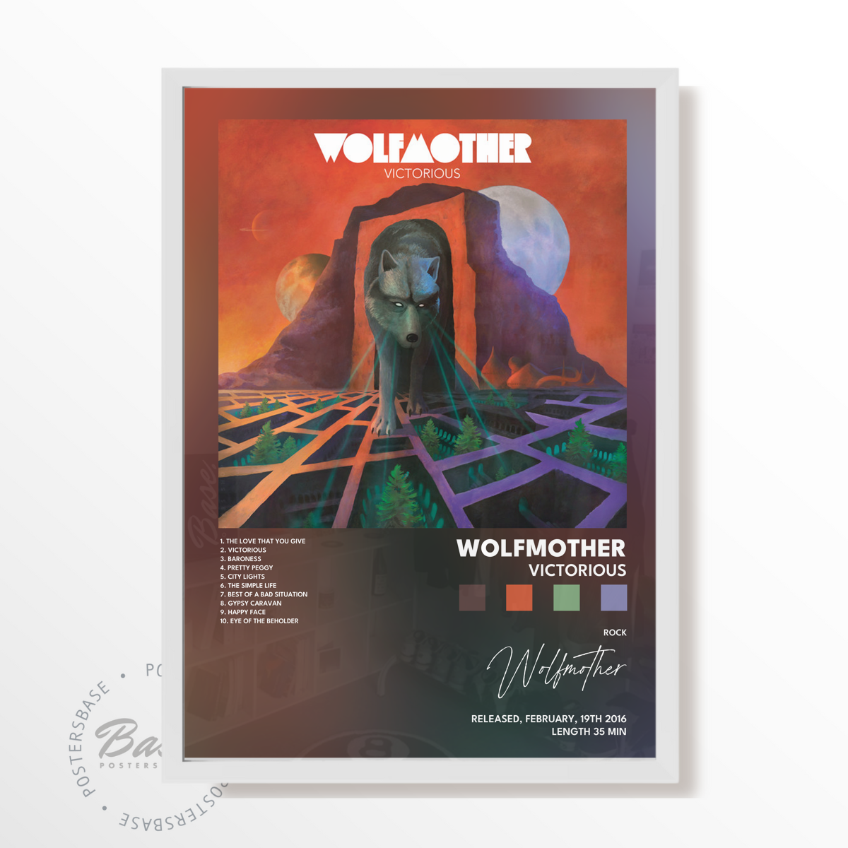 wolfmother Victorious poster