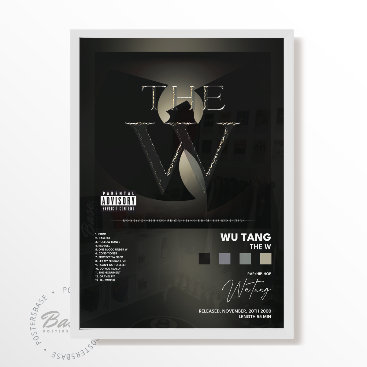 wu tang The W poster