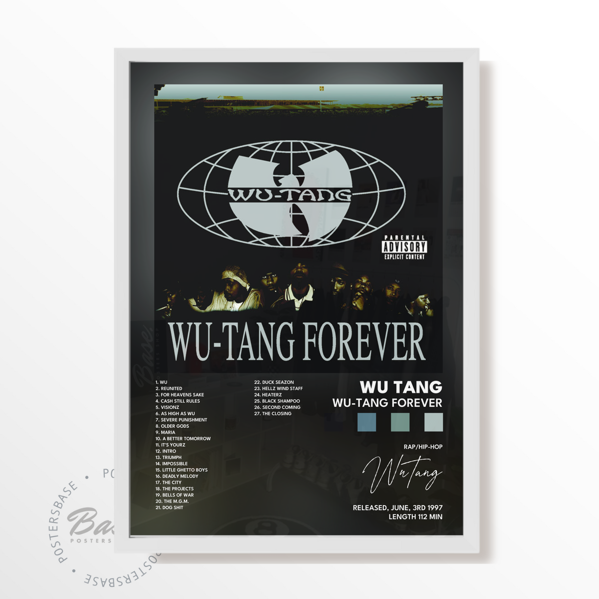 wu tang Wu Tang Forever poster