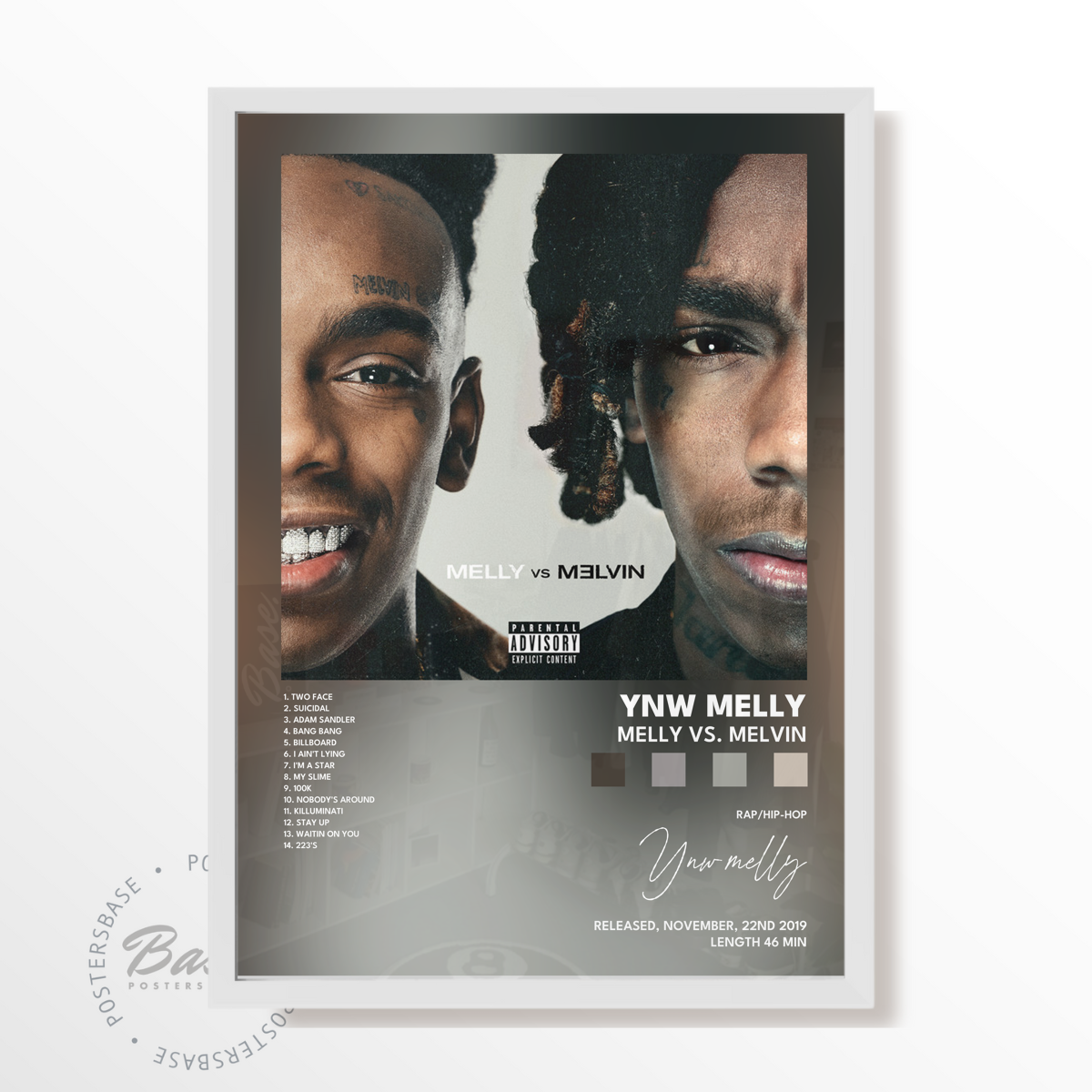 ynw melly Melly vs Melvin poster