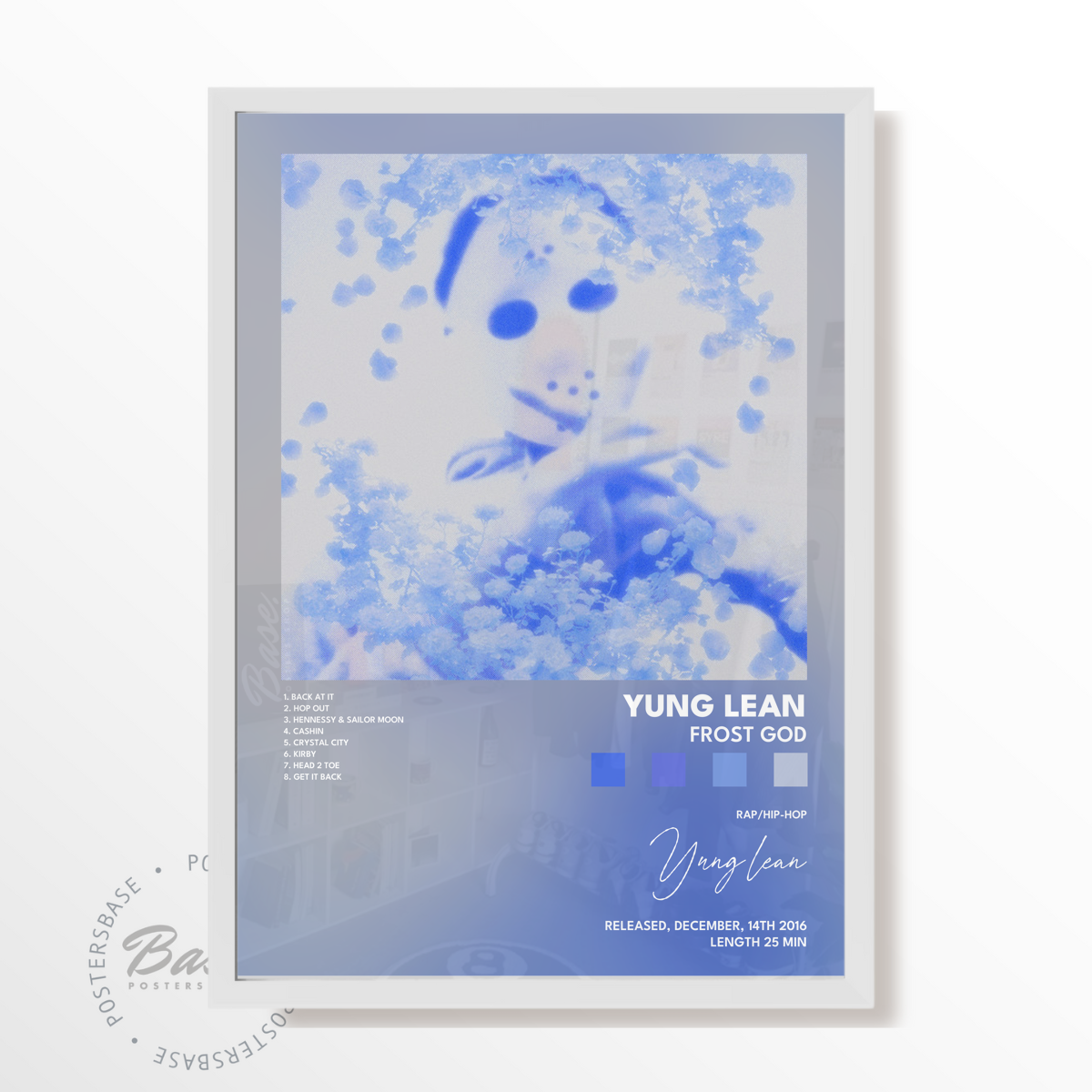 yung lean Frost God poster