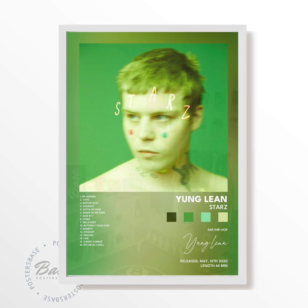 yung lean Starz poster