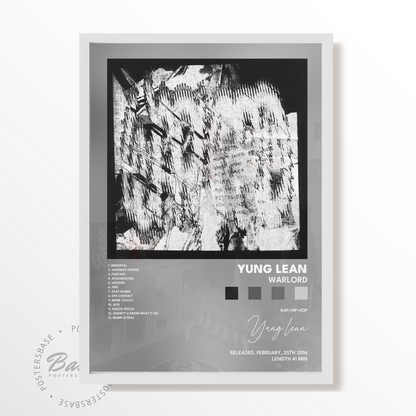 yung lean Warlord poster