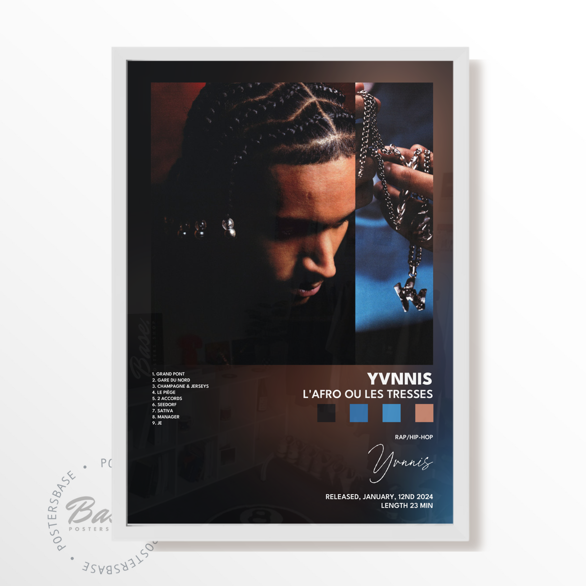 yvnnis LAFRO OU LES TRESSES poster