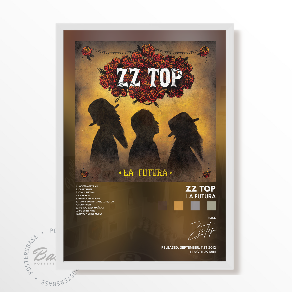 zz top La Futura poster