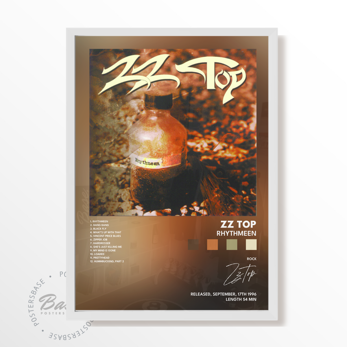 zz top Rhythmeen poster