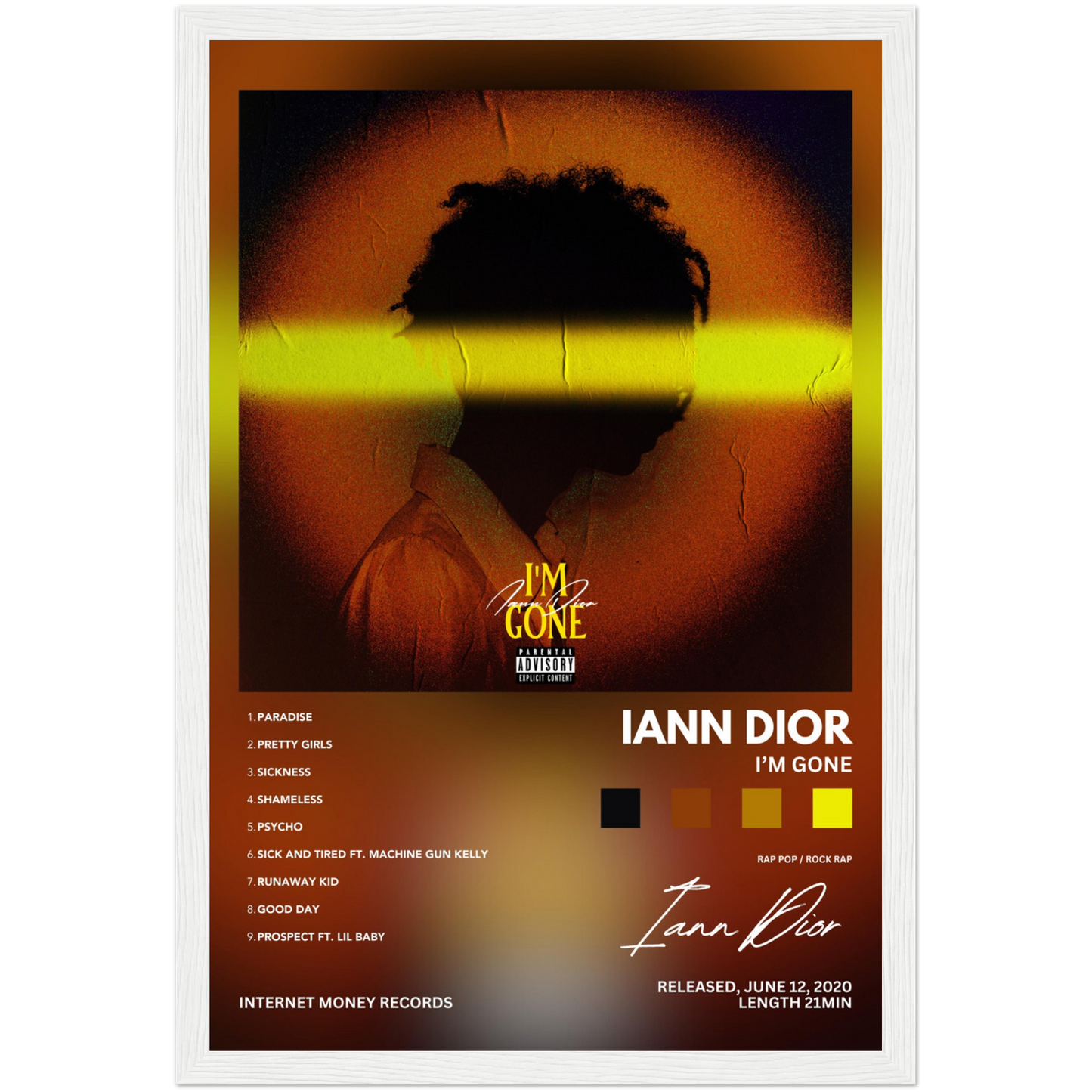 Iann Dior 'I'm Gone' Album