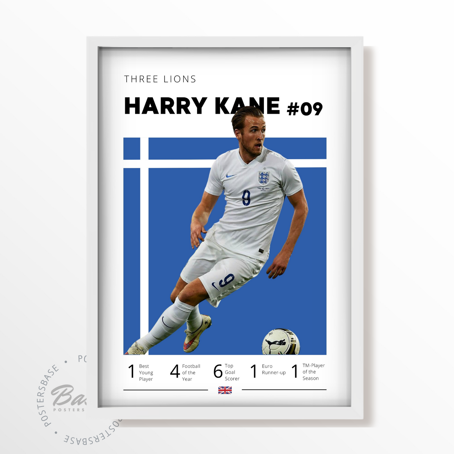 Harry Kane Three Lions