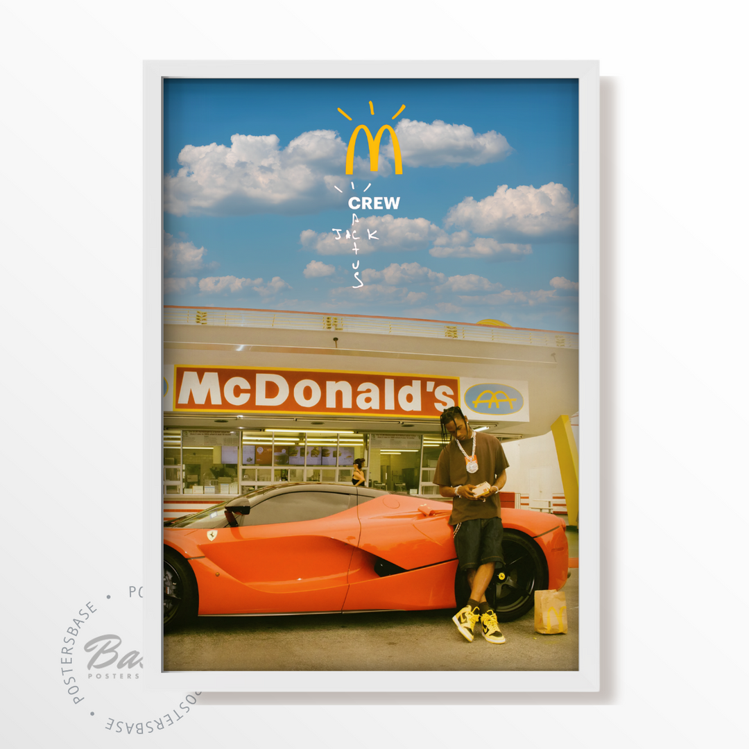 Posters Travis Scott x McDonald's - Only €11.95 – Posters Base
