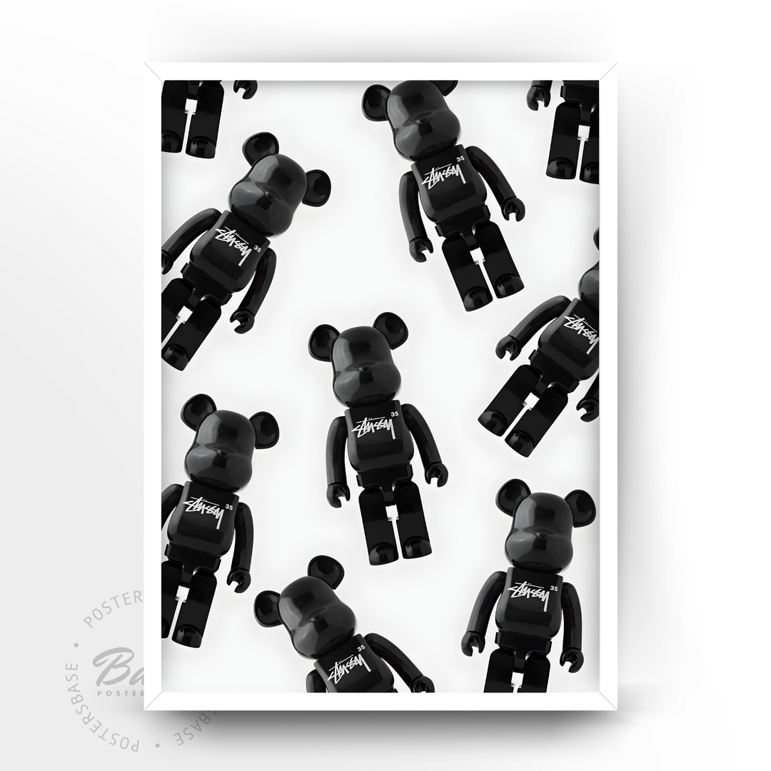 Posters Bearbrick x Stussy - Only €11.95 – Posters Base