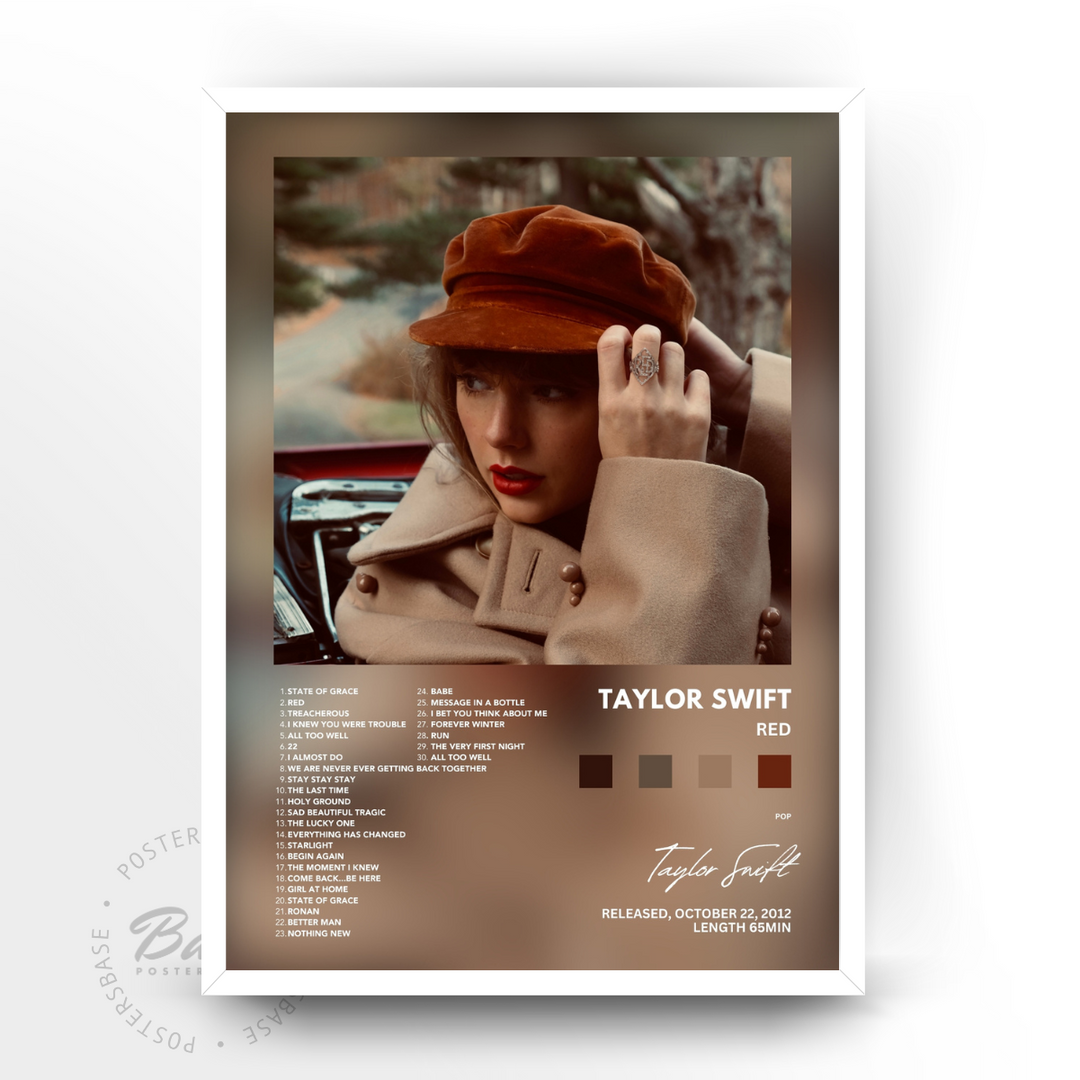 Posters Taylor Swift Red - Only €11.95 – Posters Base