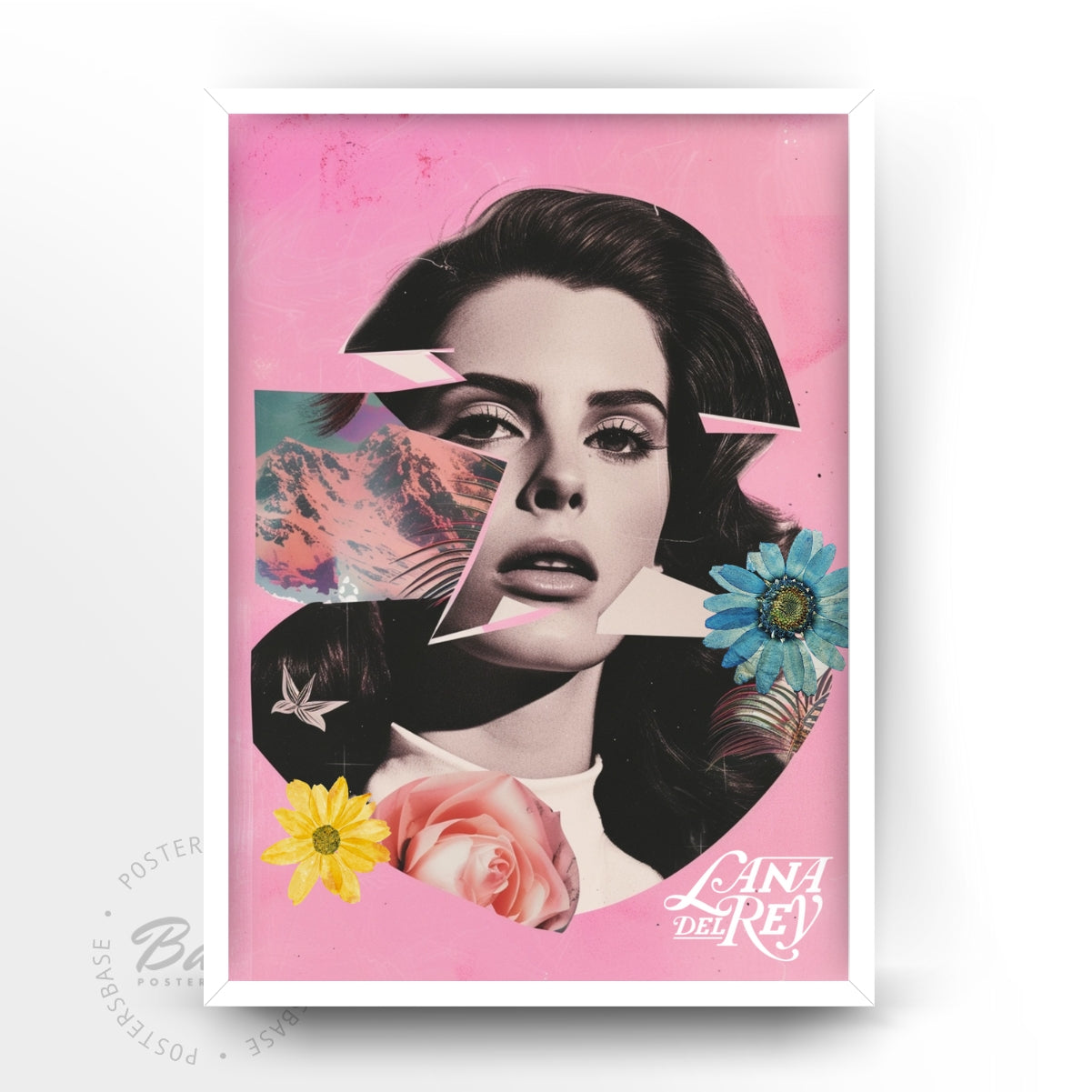 Lana Del Rey Collage Art