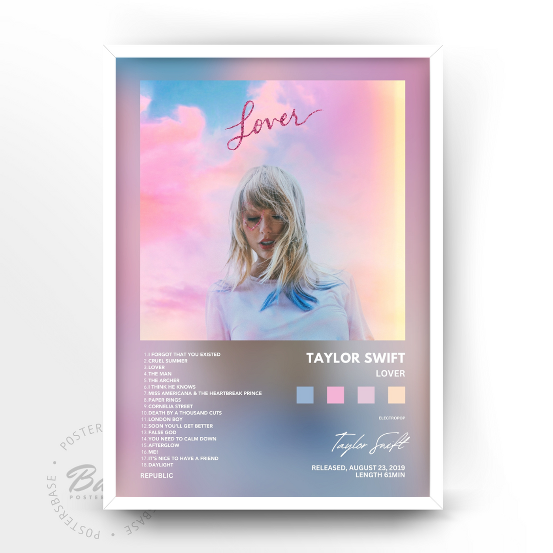 Posters Taylor Swift Lover - Only €11.95 – Posters Base