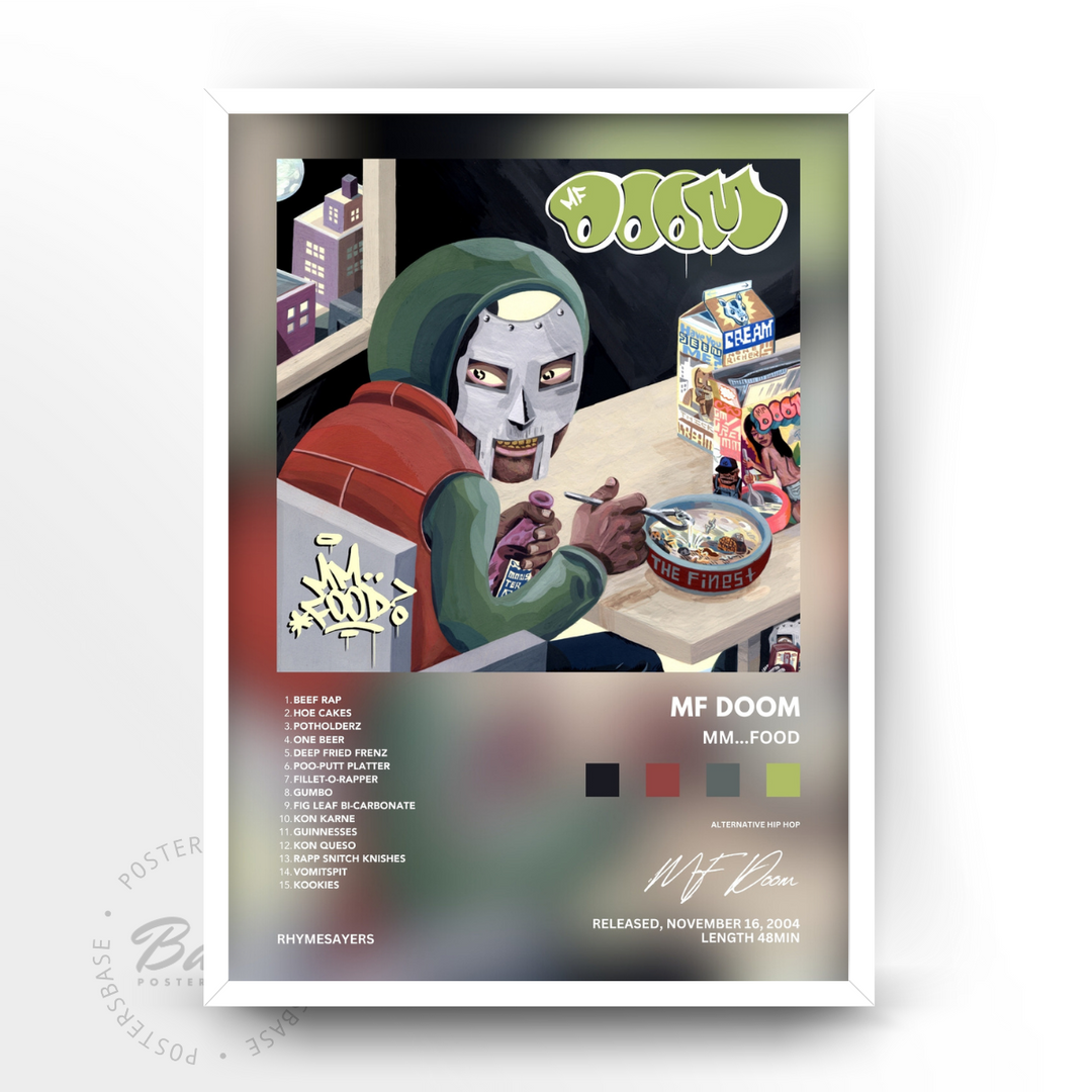 Posters MF Doom 'MmFood' - Only €11.95 – Posters Base