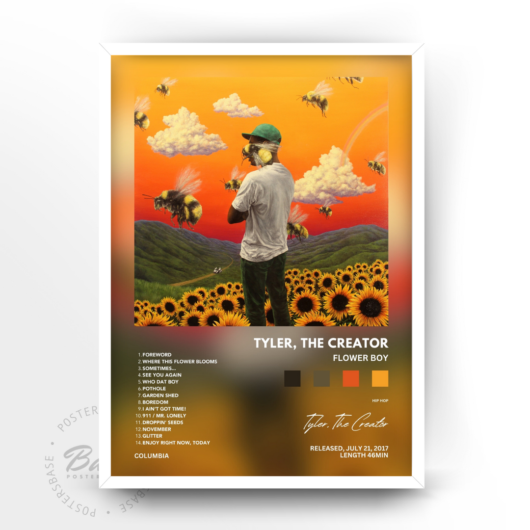 Posters Tyler, The Creator 'Flower Boy' - Only €11.95 – Posters Base