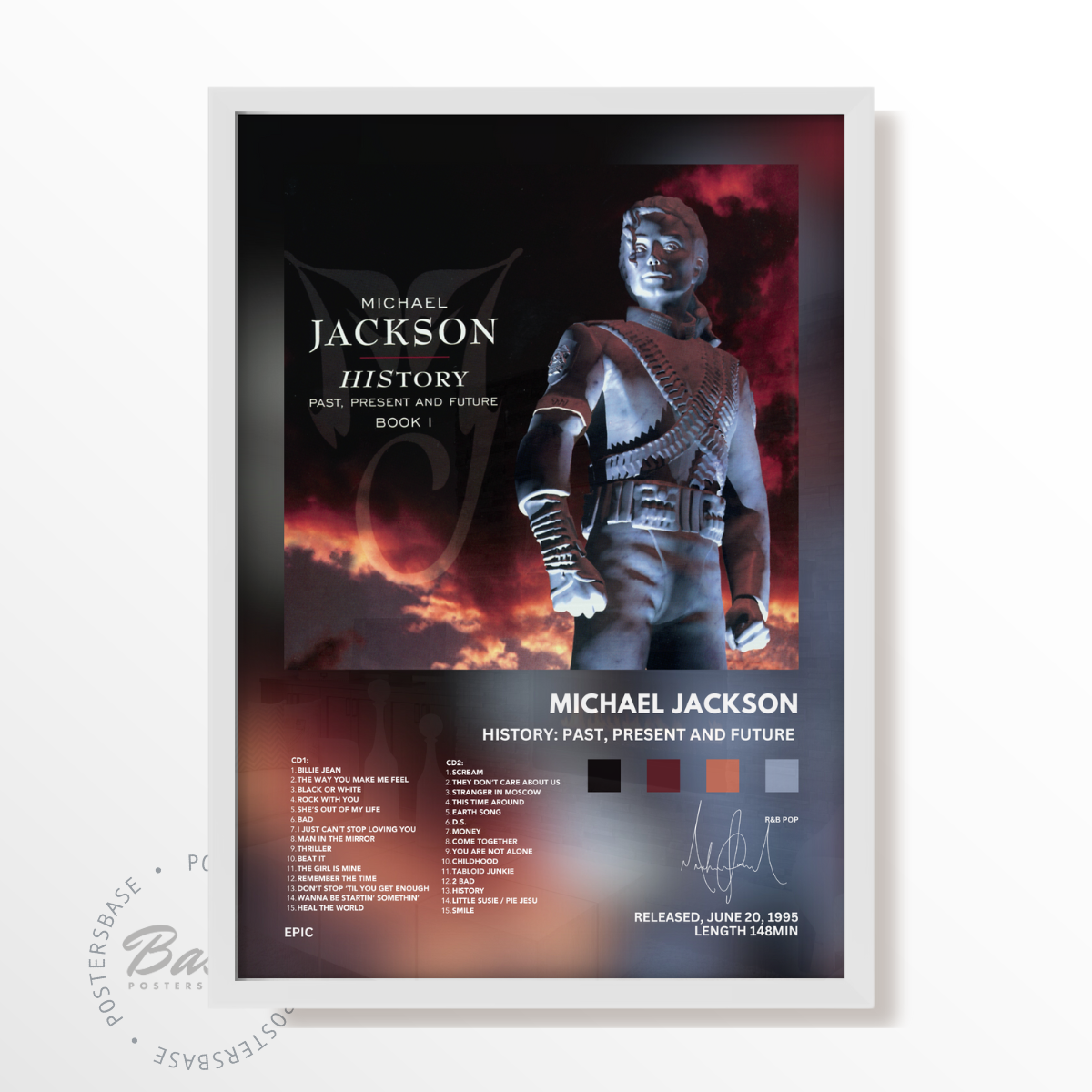 Michael Jackson - HIStory : Past, Present and Future (Book 1)