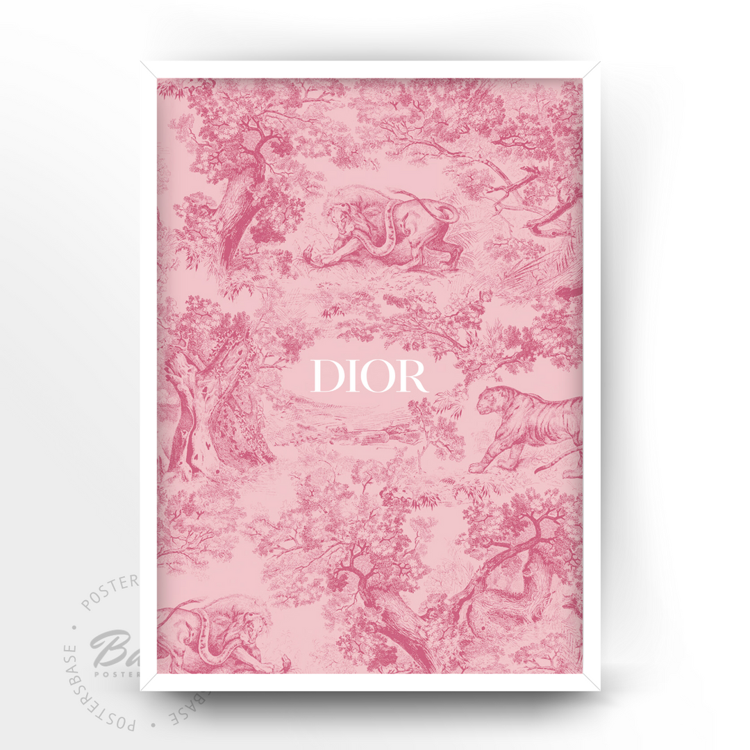 Posters Dior Tapestry Pink Only 11.95 Posters Base
