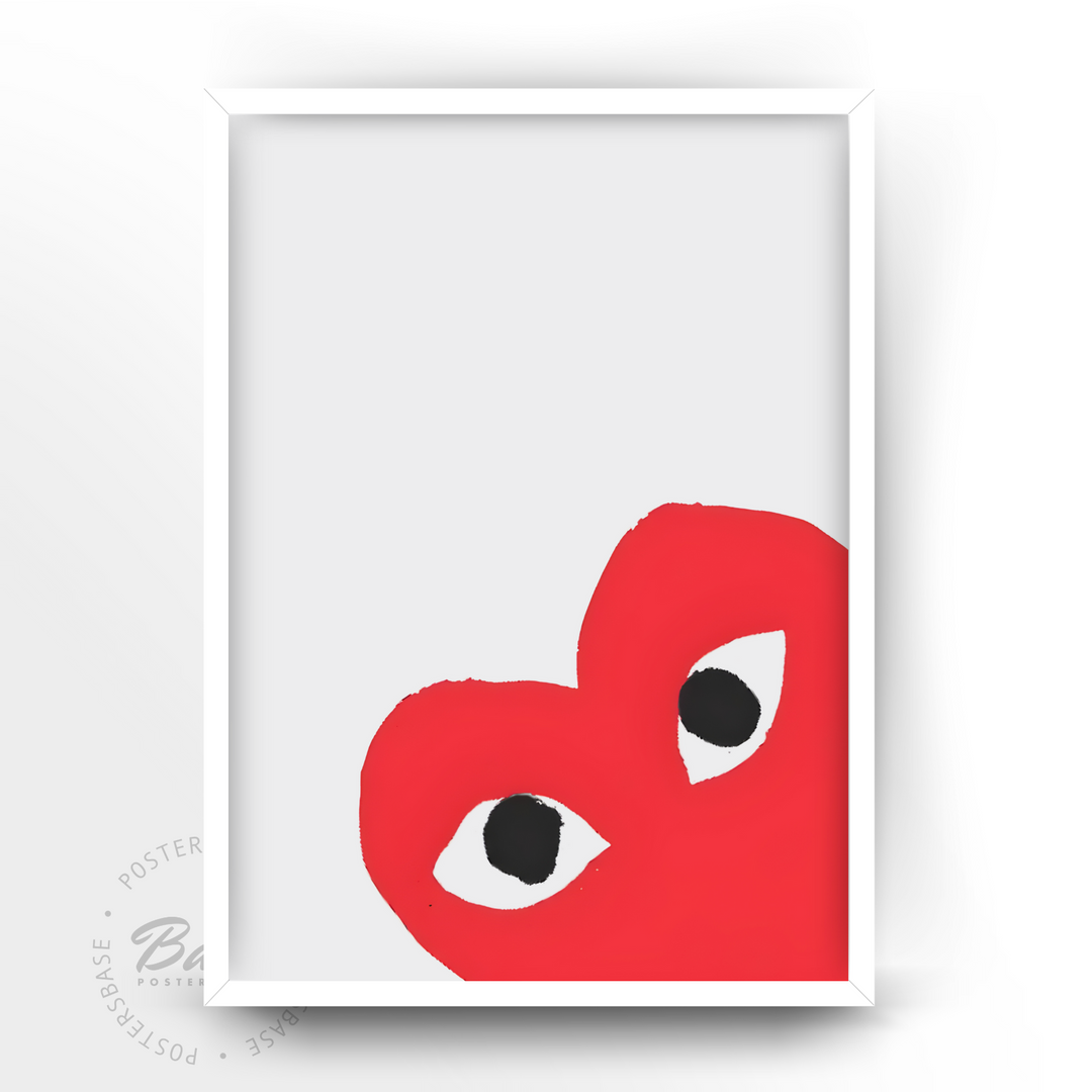 Posters Comme des Garcons Heart Only 11.95 Posters Base