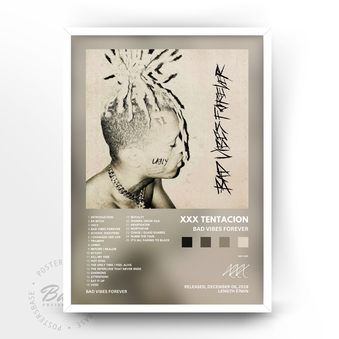 Posters XXX Tentacion 'Bad Vibes Forever' - Only €11.95 – Posters Base