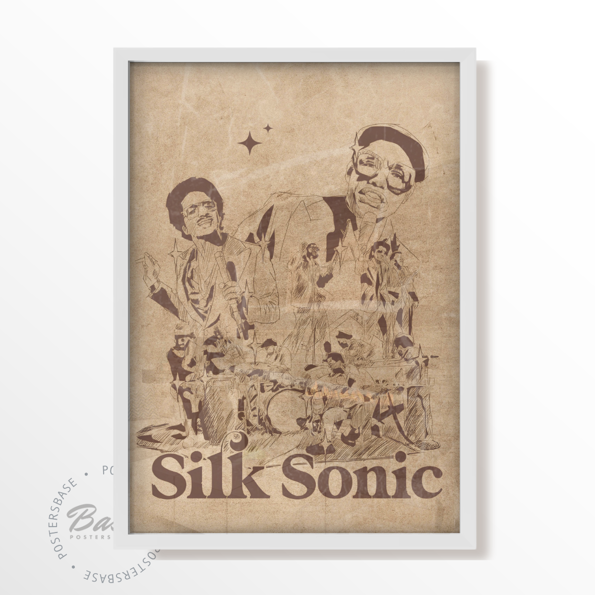 Bruno Mars Silk Sonic Vintage