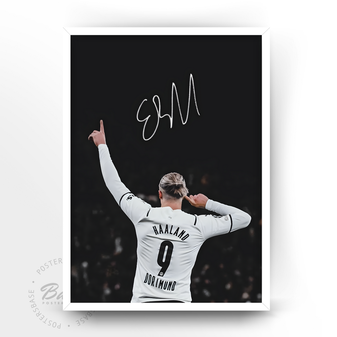 Alf-inge Haaland PANINI PRIZM ERLING HAALAND auto 直筆サイン