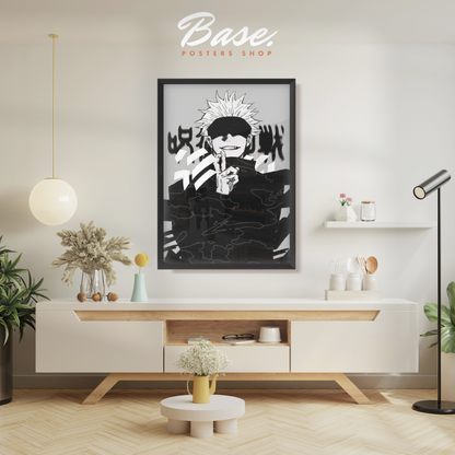 JUJUTSU KAISEN BLACK AND WHITE