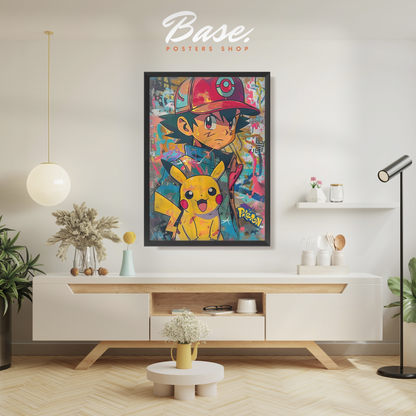 POKEMON SACHA X PIKACHU