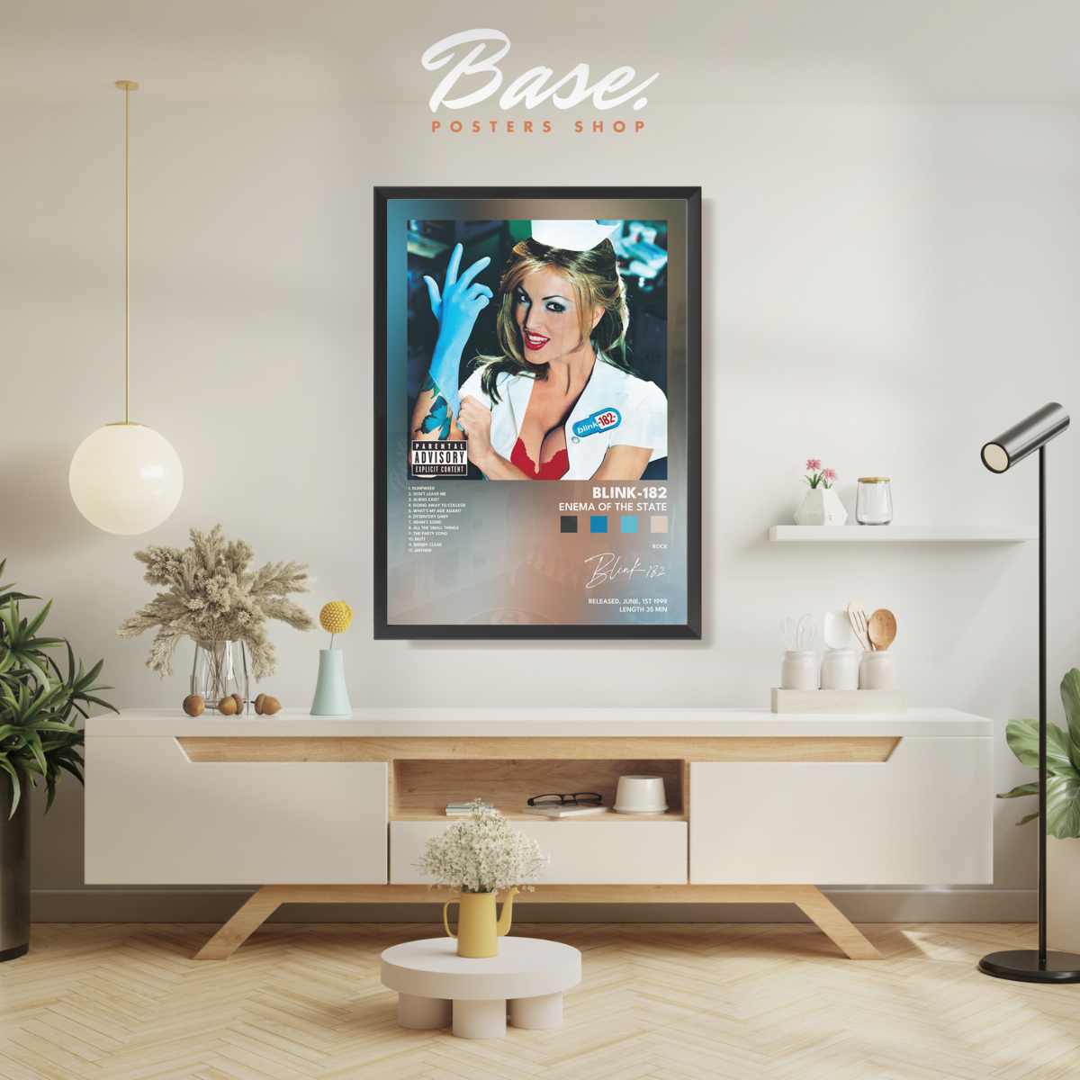 blink 182 Enema Of The State poster