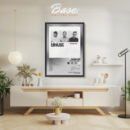 blink 182 ONE MORE TIME poster