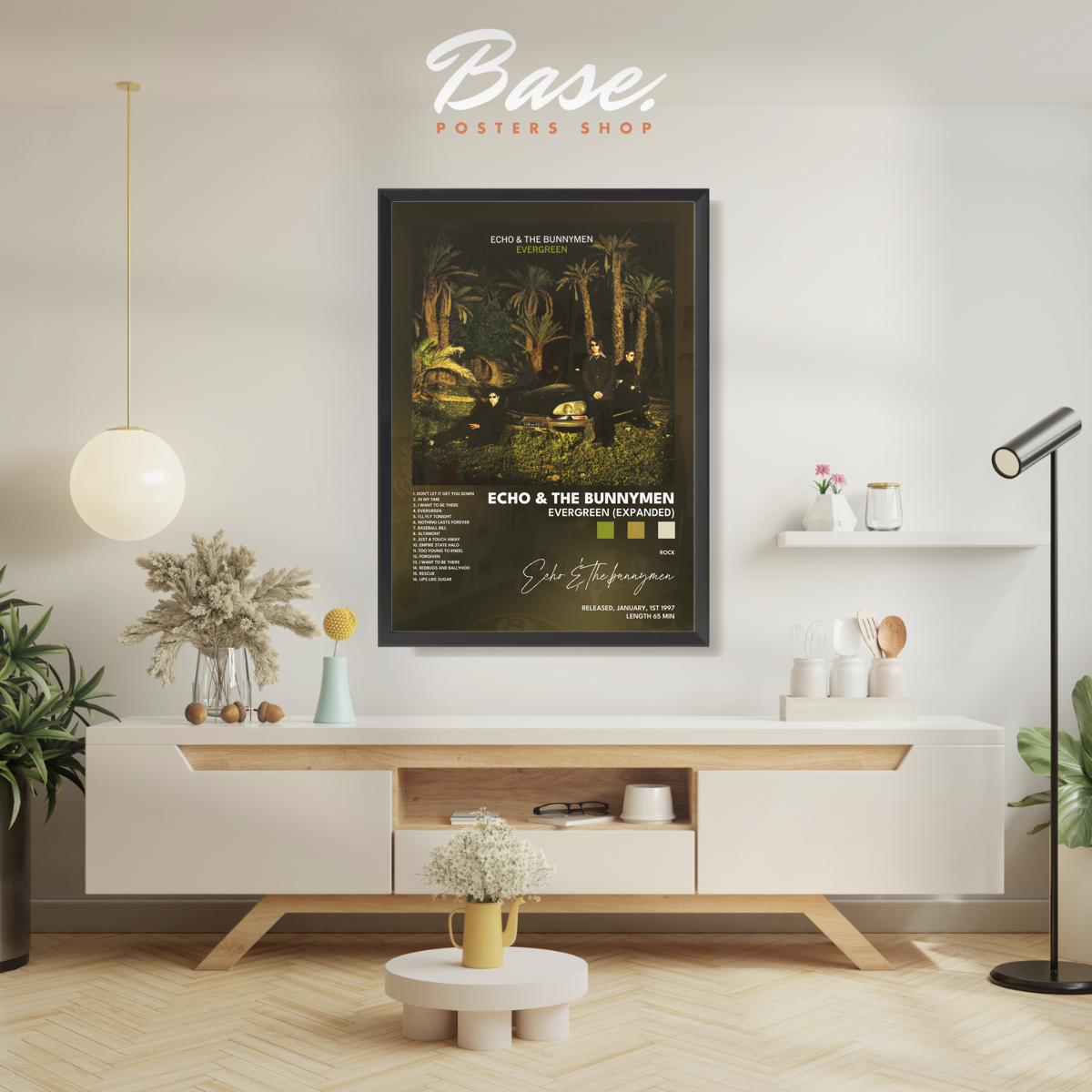 echo  the bunnymen Evergreen Expanded poster