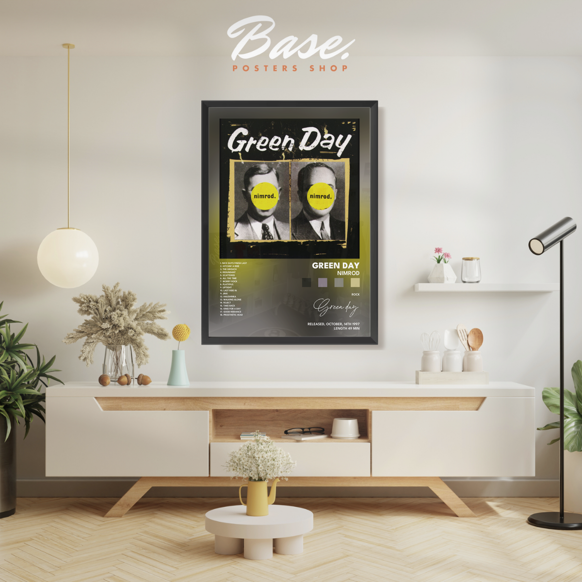 green day Nimrod poster