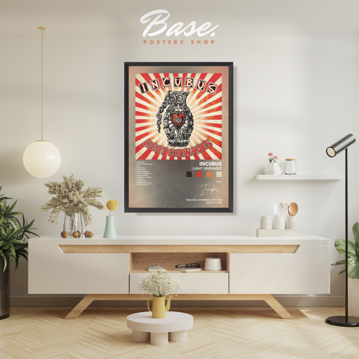 incubus Light Grenades poster