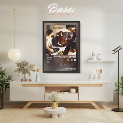 kings of convenience Riot On An Empty Street poster