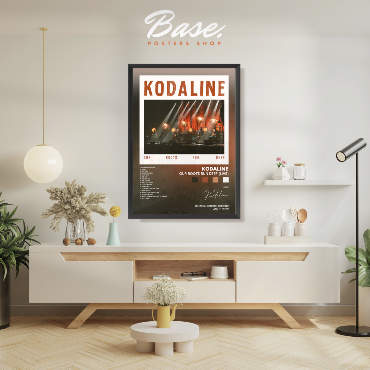 kodaline Our Roots Run Deep Live poster