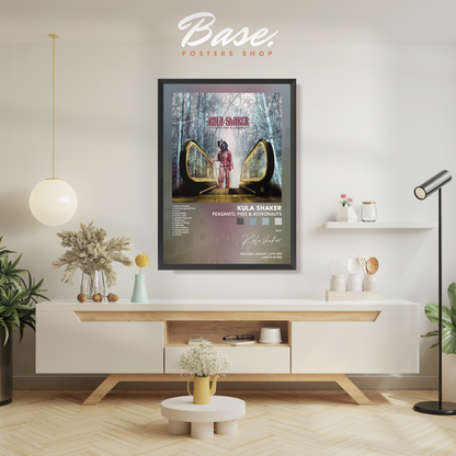 kula shaker Peasants Pigs  Astronauts poster