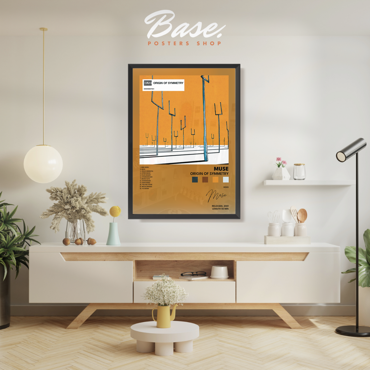 muse Origin of Symmetry poster