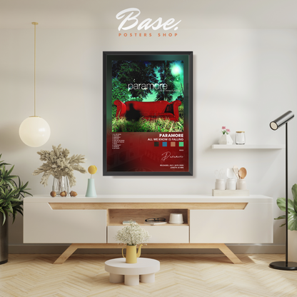 paramore All We Know Is Falling poster