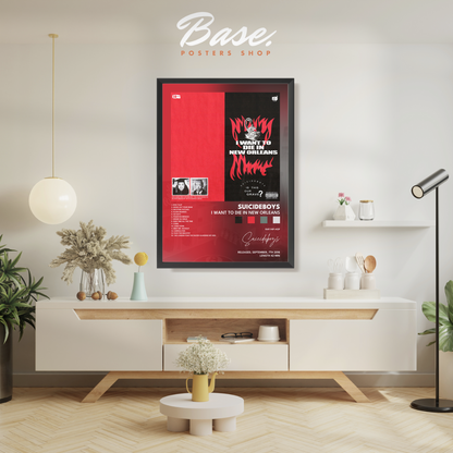 suicideboys I Want to Die In New Orleans poster