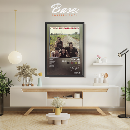 the clash Combat Rock Remastered poster