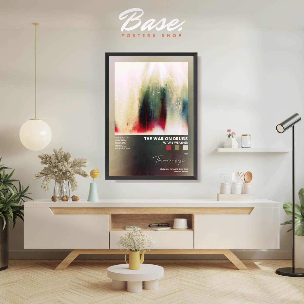 the war on drugs Future Weather poster